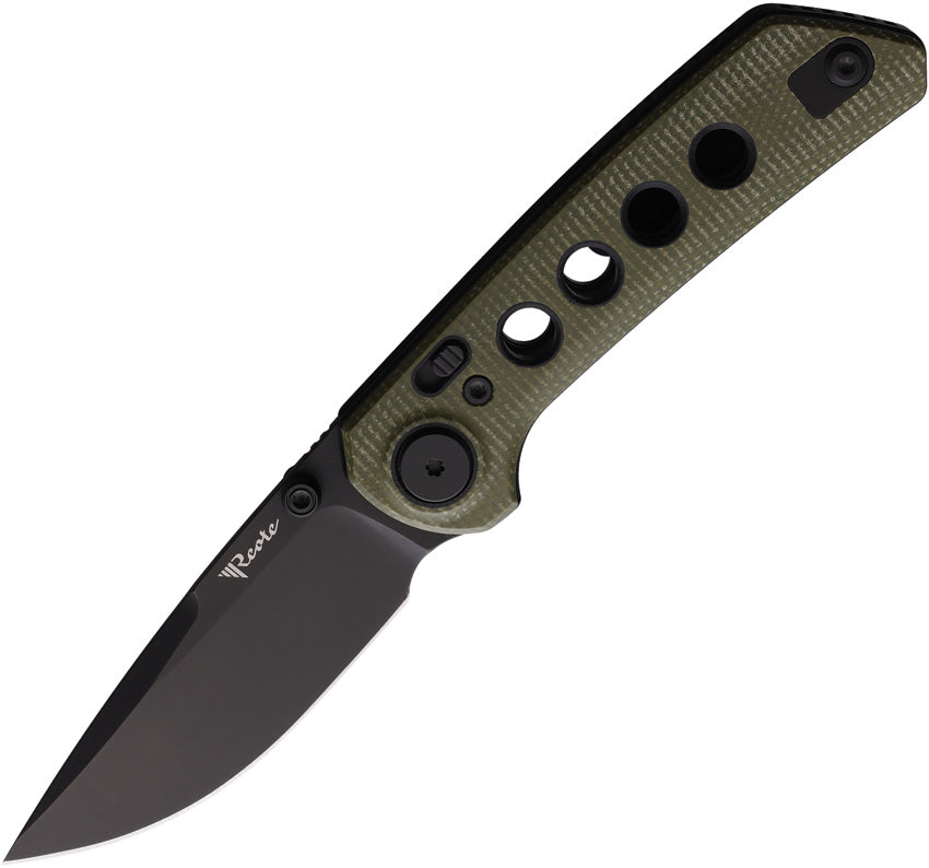 REA131 Reate Knives PL-XT Pivot Lock Green PVD