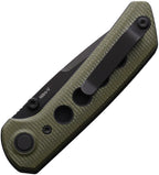 REA131 Reate Knives PL-XT Pivot Lock Green PVD