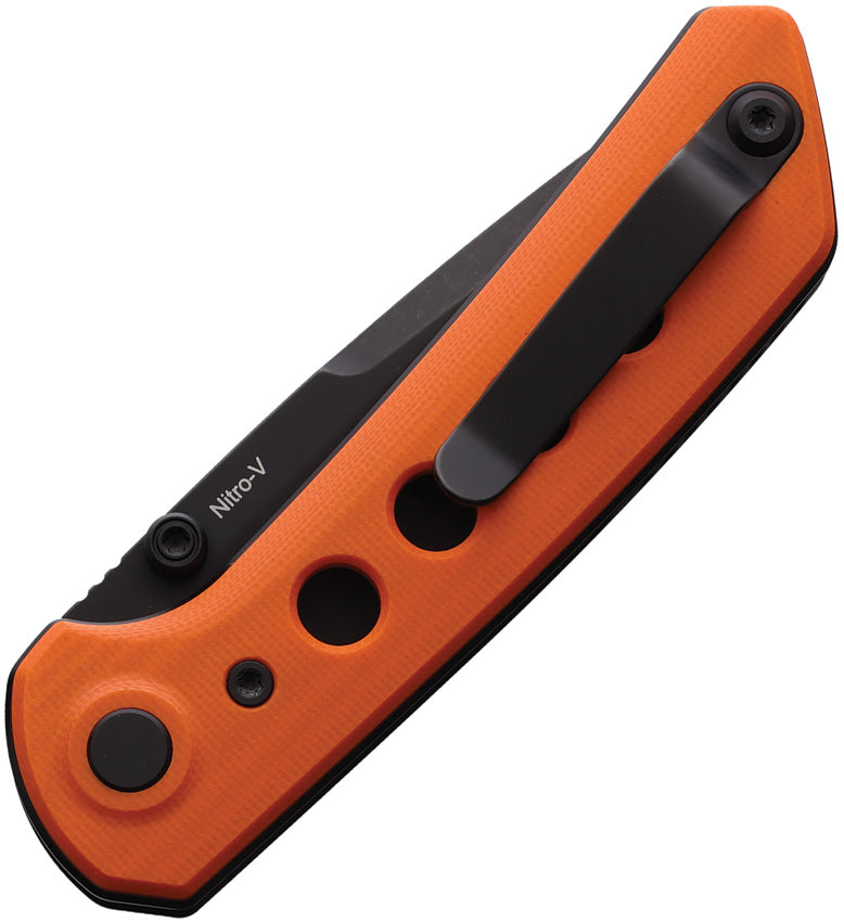 REA133 Reate Knives PL-XT Pivot Lock Orange PVD