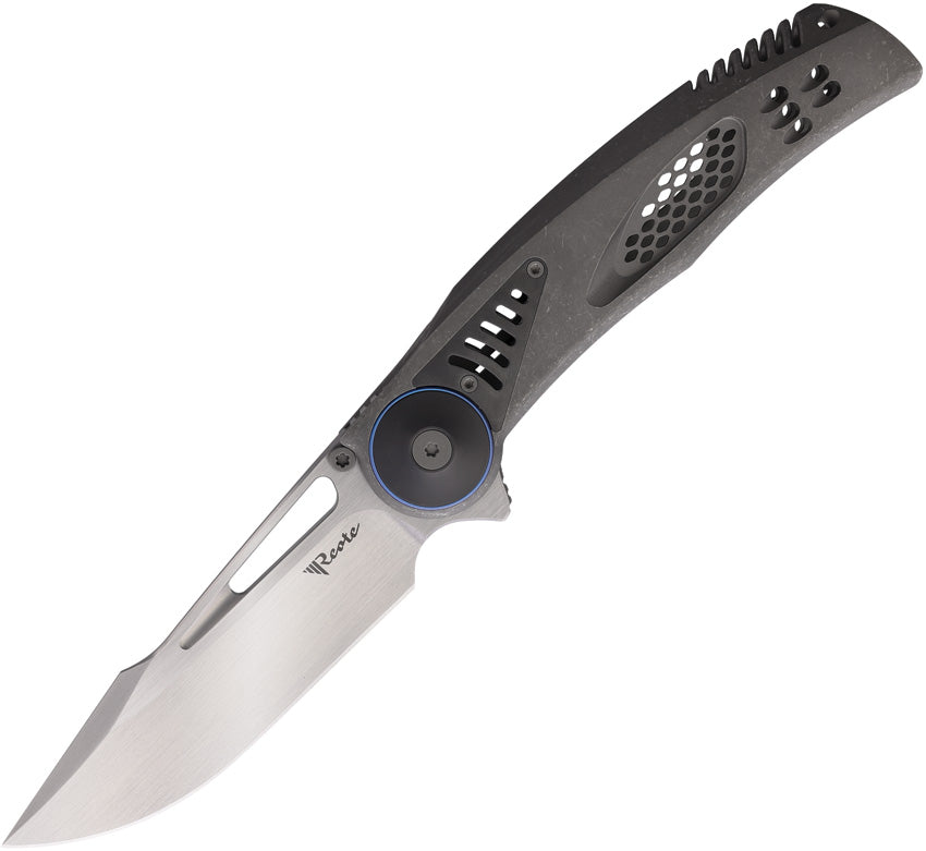 REA149 Reate Knives GTR Framelock Ti Dark BB