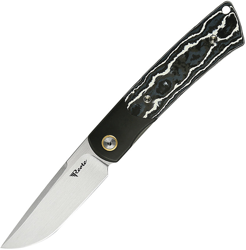 REA152 Reate Knives Tribute Linerlock White Storm