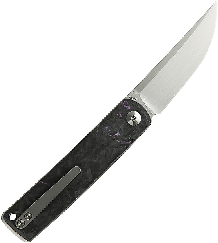 REA156 Reate Knives Bushido Linerlock DarkMaPur