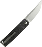 REA156 Reate Knives Bushido Linerlock DarkMaPur