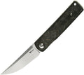 REA158 Reate Knives Bushido Linerlock DarkMatCp