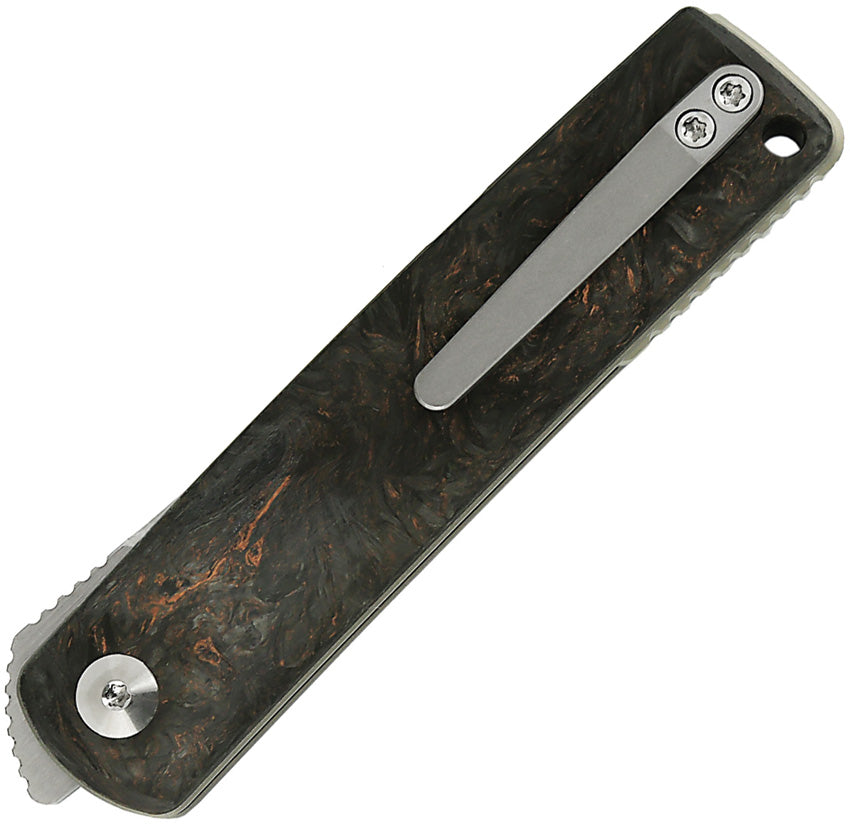 REA158 Reate Knives Bushido Linerlock DarkMatCp