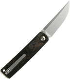 REA158 Reate Knives Bushido Linerlock DarkMatCp