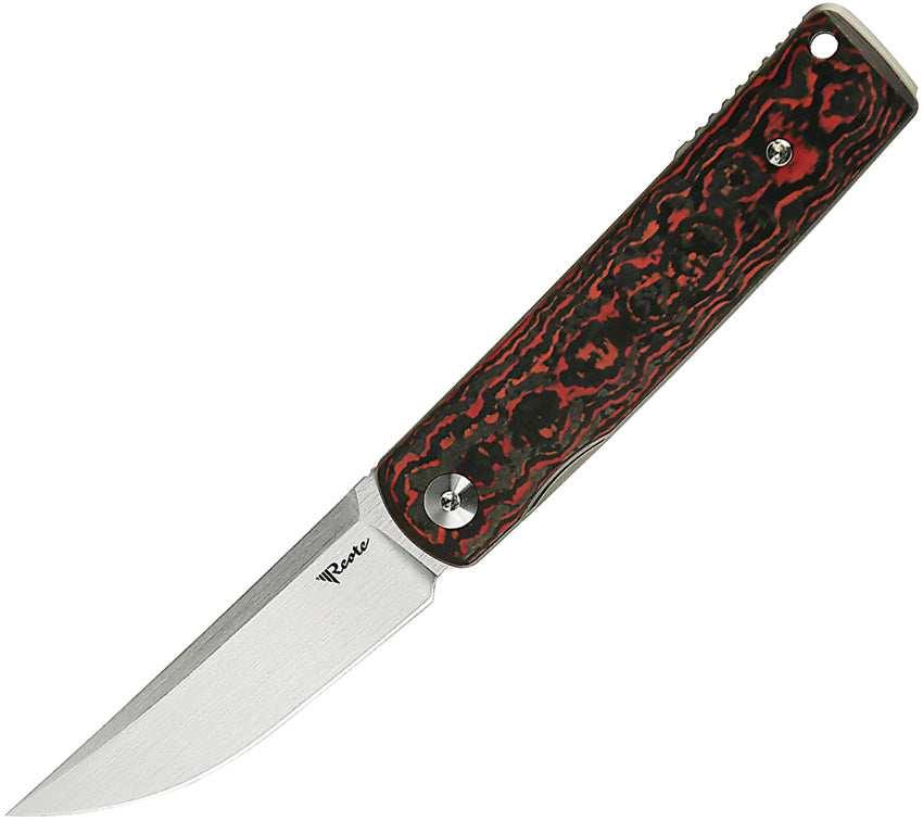 REA159 Reate Knives Bushido Linerlock Lava Flow
