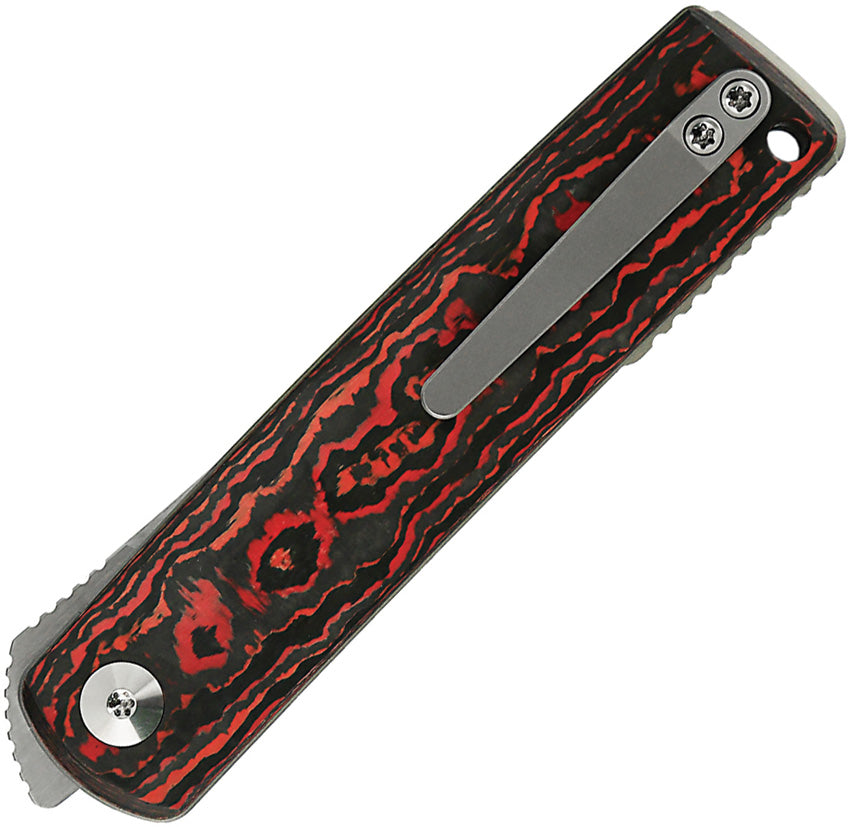 REA159 Reate Knives Bushido Linerlock Lava Flow