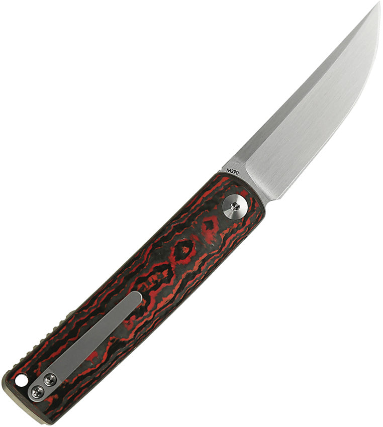REA159 Reate Knives Bushido Linerlock Lava Flow