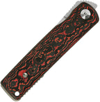 REA159 Reate Knives Bushido Linerlock Lava Flow
