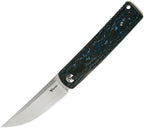 REA160 Reate Knives Bushido Linerlock Arc Storm