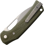 REA169 Reate Knives PL-XE Pivot Lock Grn Mic SW