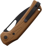 REA172 PL-XE Pivot Lock Tan G10 PVD