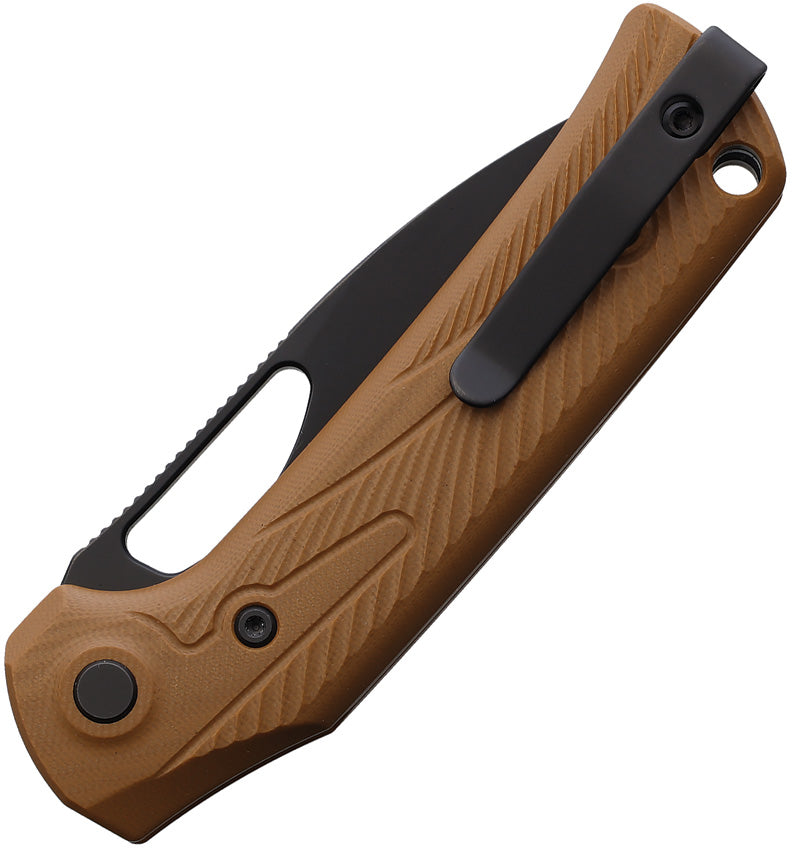 REA172 PL-XE Pivot Lock Tan G10 PVD