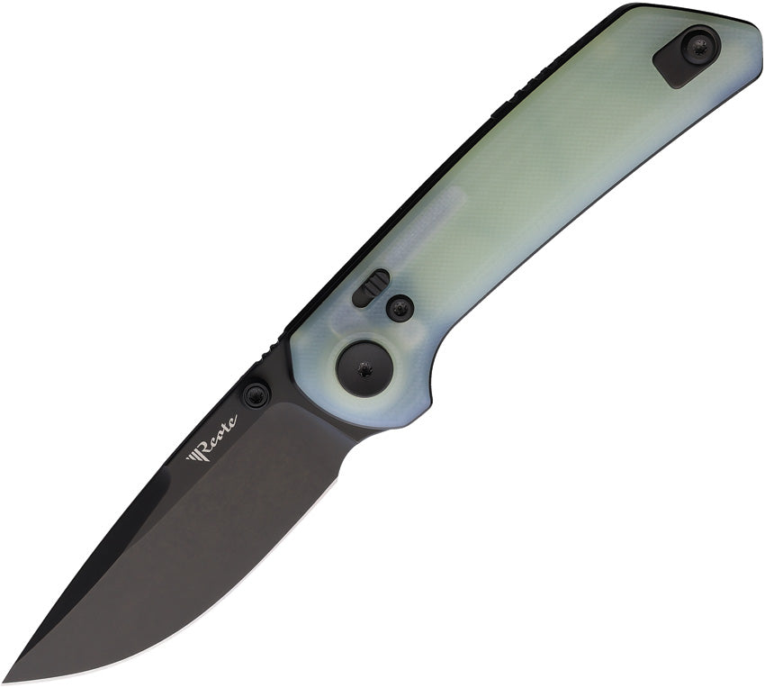 REA176 Reate Knives PL-XT Pivot Lock Jade PVD
