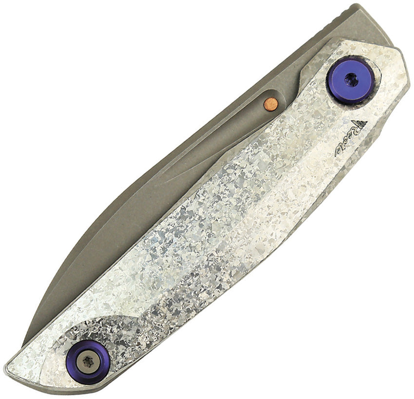 REA211 VK Anub Framelock Crystal Ti