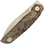 REA214 VK Anub Framelock Dark Matt