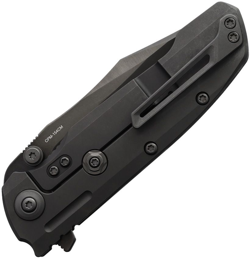 REA224 Reate Knives 9DV2 Framelock Ti Black DLC