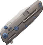 REA228 Reate Knives 9DV2 Framelock Lava Fat CF