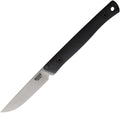 REKDK319BLGBLKA: Reiff Knives Drake Bird & Trout fixed blade, Black G10 handle, 2.79" stonewash MagnaCut blade