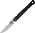 REKDK319BLGBLKA: Reiff Knives Drake Bird & Trout fixed blade, Black G10 handle, 2.79" stonewash MagnaCut blade