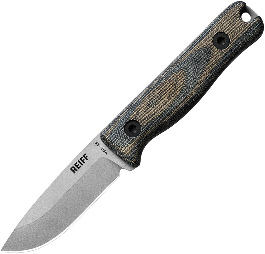 REKF32BCL F3 EDC Fixed Blade Grn/Blk L