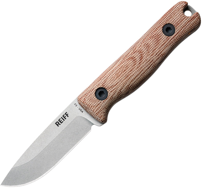 REKF3NCML F3 EDC Fixed Blade Natural Ltr