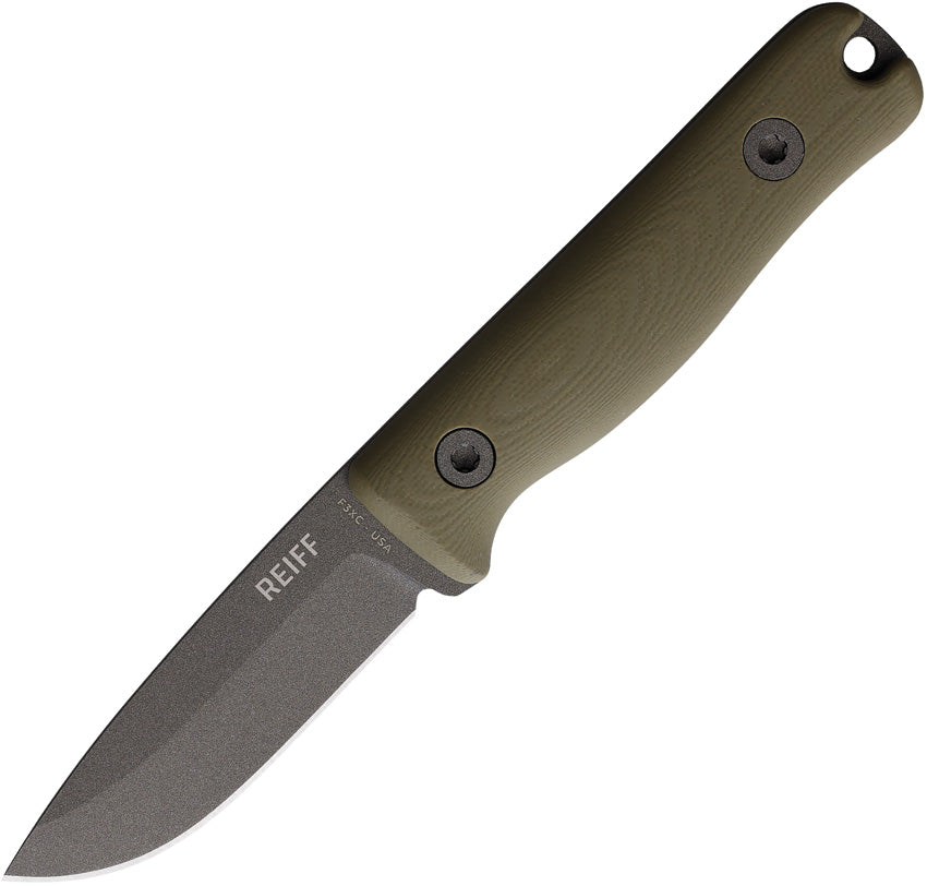 REKF3X13ODBL F3 XC Fixed Blade OD Lthr