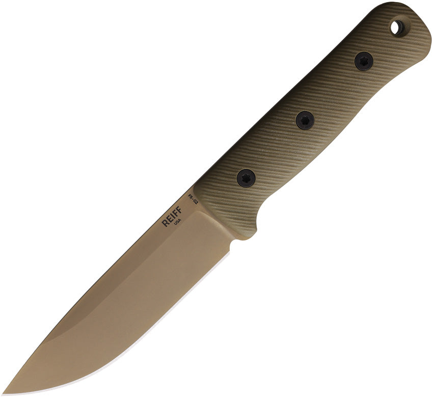 REKF511DODGBLKA F5 Gen 2 Fixed Blade OD G10