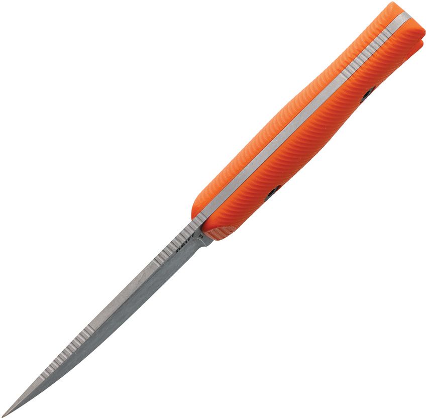REKRU319ORGBLKA Reiff Knives Rut Fixed Blade SW Org G10