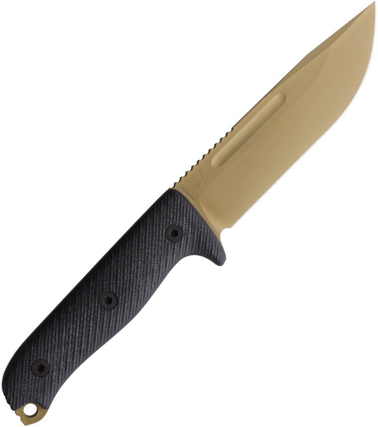REKVN11DBLGBLKA Vicon Fixed Blade Blk G10 FDE