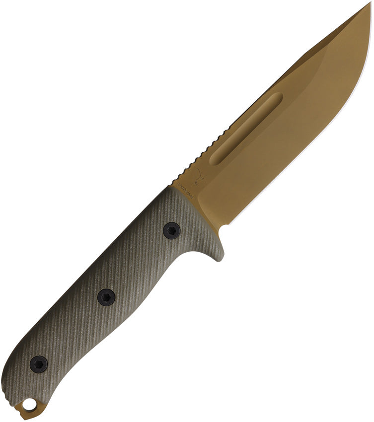 REKVN11DODGBLKA Vicon Fixed Blade Grn G10 FDE