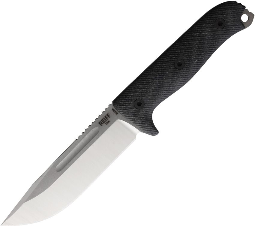 REKVN11EBLGBLKA Reiff Knives Vicon 2T Fixed Blade BlkG10