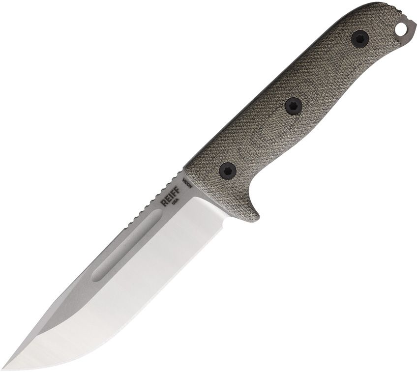 REKVN11EGCMBLKA Reiff Knives Vicon 2T Fixed Blade GCM