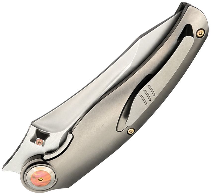 RK0203 Rike Knife Hunter 1 Linerlock Rust CF