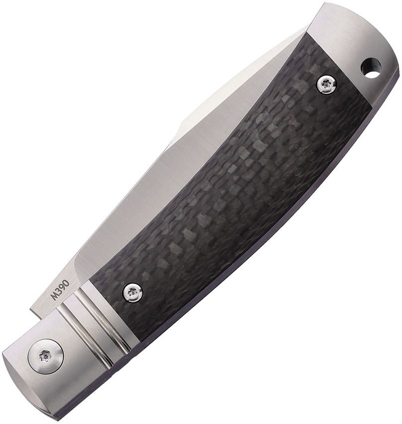 RKKD01BLKCF Rike Knife Slip Joint Black Carbon Fiber