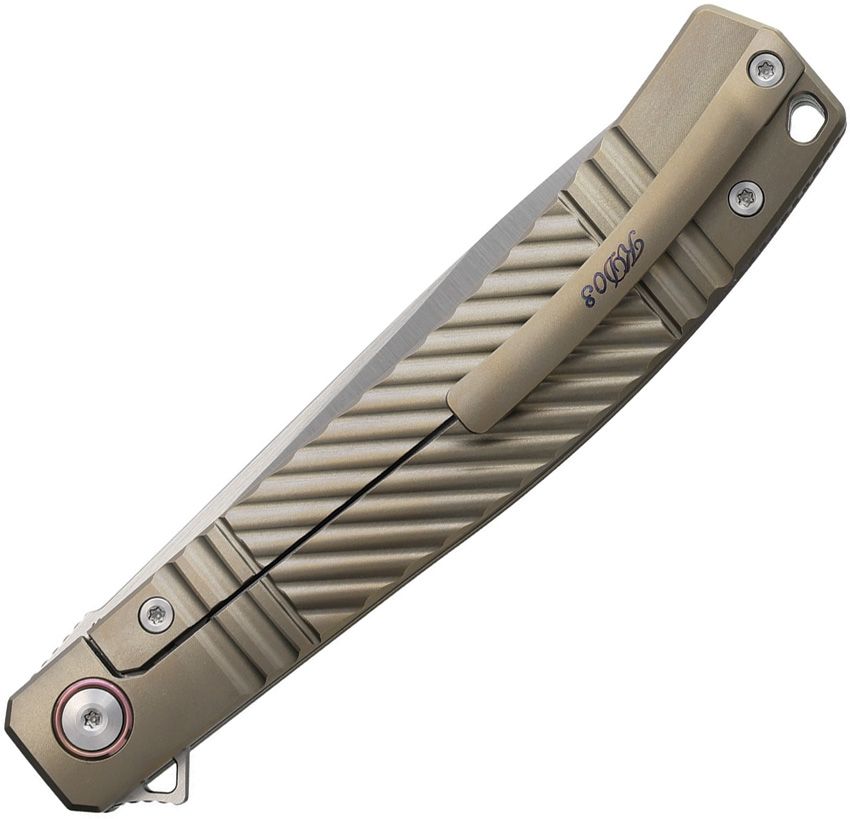 RKKD03B Rike Knife Framelock Bronze