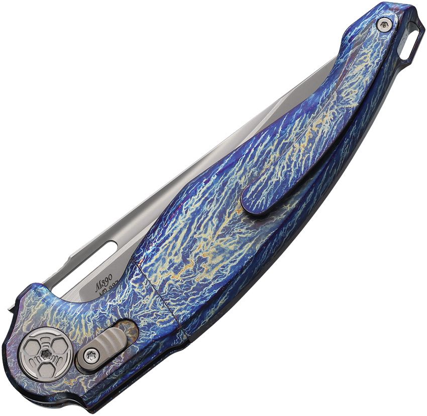 RKPRED2FB Rike Knife Predator 2 Crossbar Lock Flame