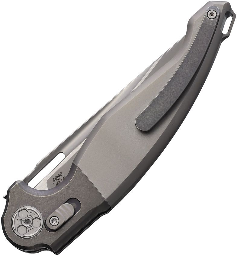 RKPRED2PLAIN Rike Knife Predator 2 Crossbar Lock Gray