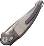 RKPRED2P Rike Knife Predator 2 Crossbar Lock Gray
