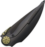 RKPREDATORB Rike Knife Predator Framelock DLC