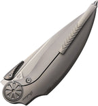 RKPREDATORP Rike Knife Predator Framelock Gray
