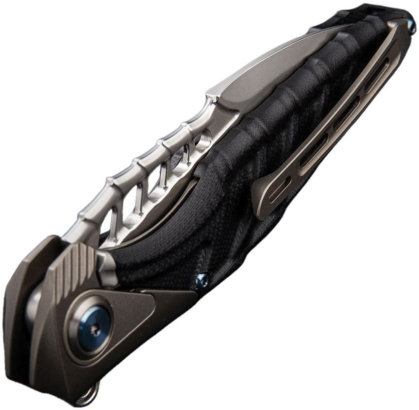 RKTHOR7TIG10B Rike Knife Thor 7 Integral Framelock Blk