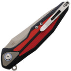 RKTULAYBR Rike Knife Tulay Linerlock Red
