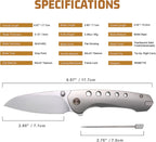 RMT31022 REMETTE Bee Framelock Ti