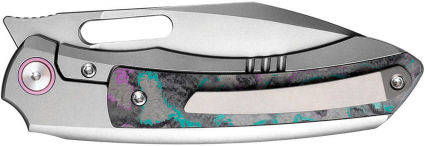 RMTORCAJY REMETTE Orca Button Framelock Ti/CF