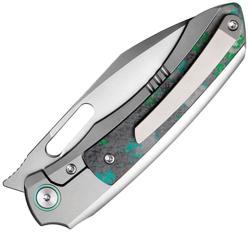 RMTORCAKD REMETTE Orca Button Framelock Ti/CF
