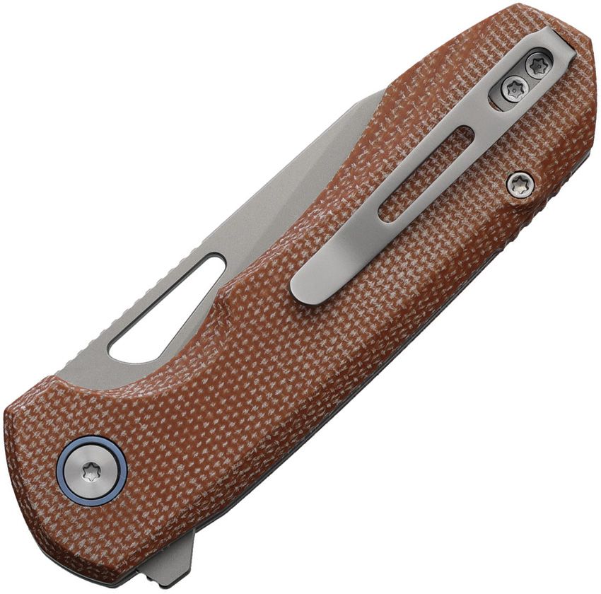 RMTRTCMLF REMETTE Camel Button Linerlock Brown