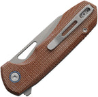 RMTRTCMLF REMETTE Camel Button Linerlock Brown