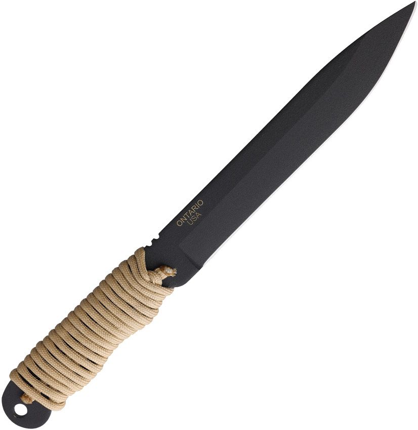 RN9410DT Ranger Knives Shank Fixed Blade Tan Cord